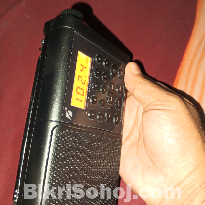 3 band digital radio with Bluetooth speaker